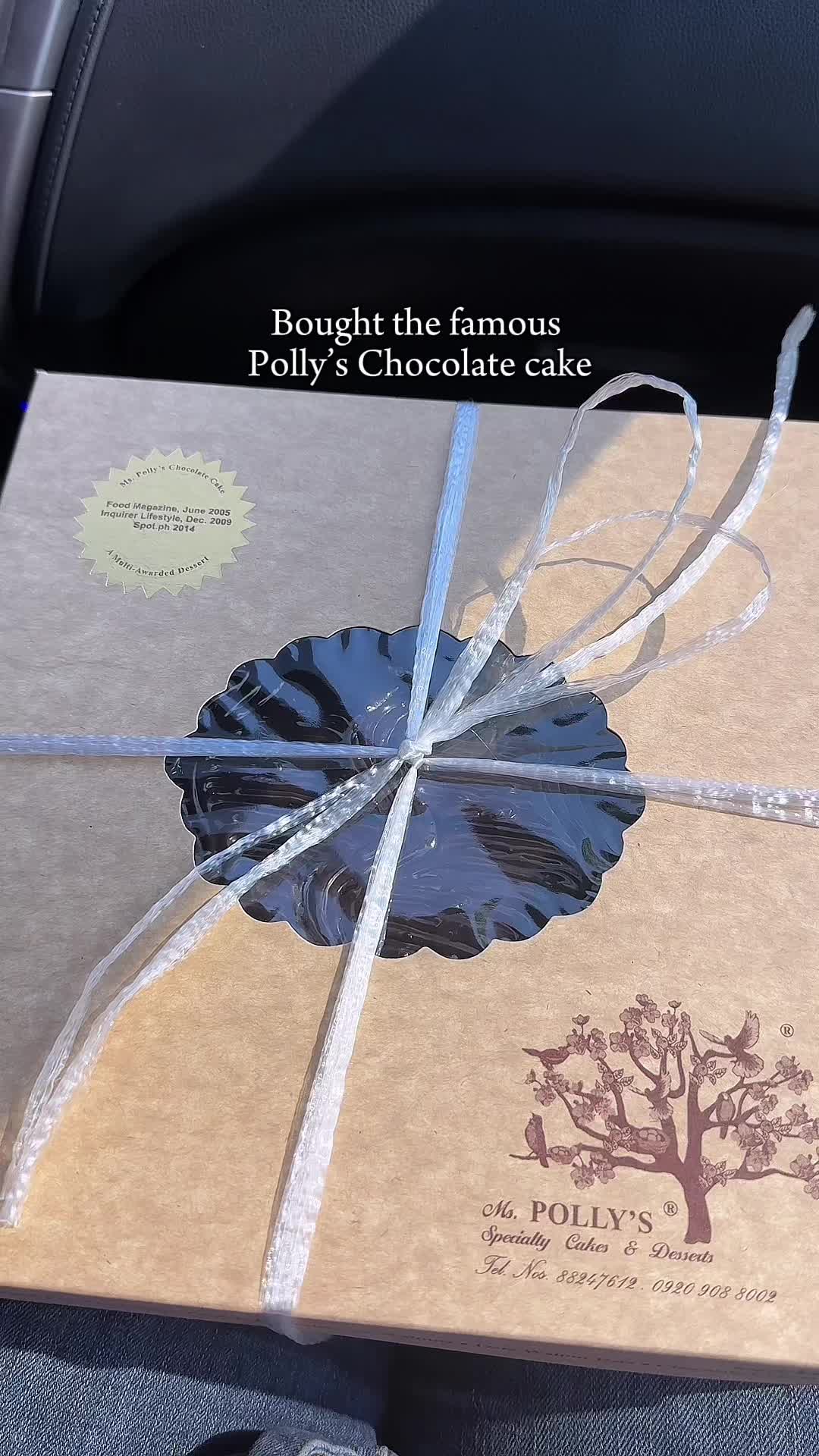 Ms Polly's Famous Boxed Chocolate Cake